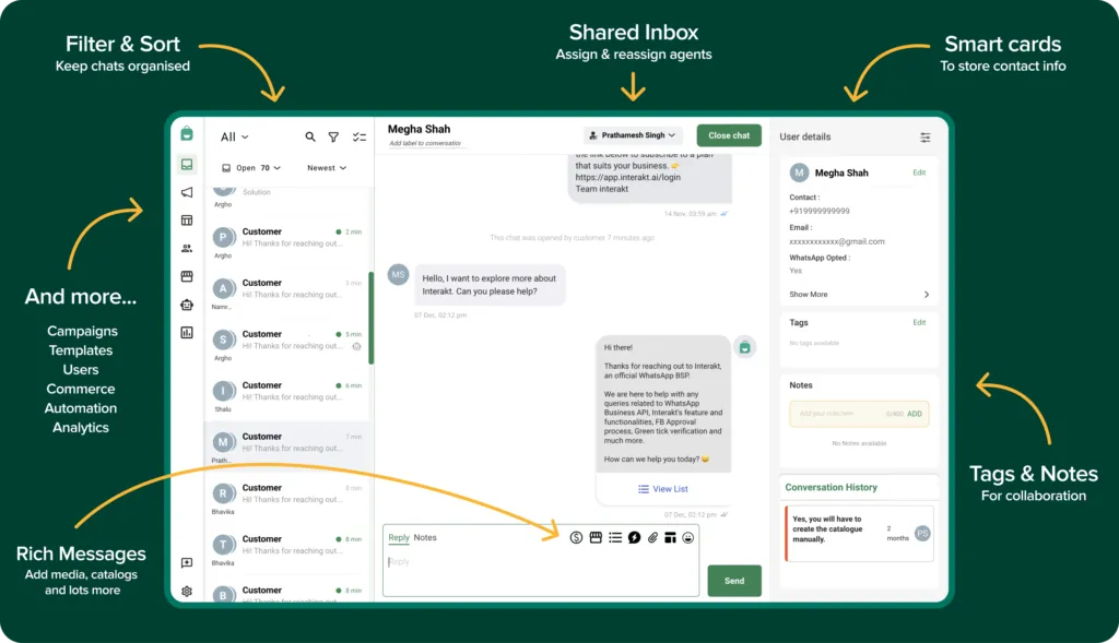 WhatsApp CRM Integration